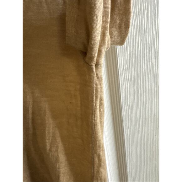 Banana Republic 100% Merino Wool V-Neck Sweater Women’s XS Beige - Picture 3 of 8